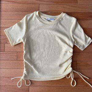 Zara- Yellow top -size medium